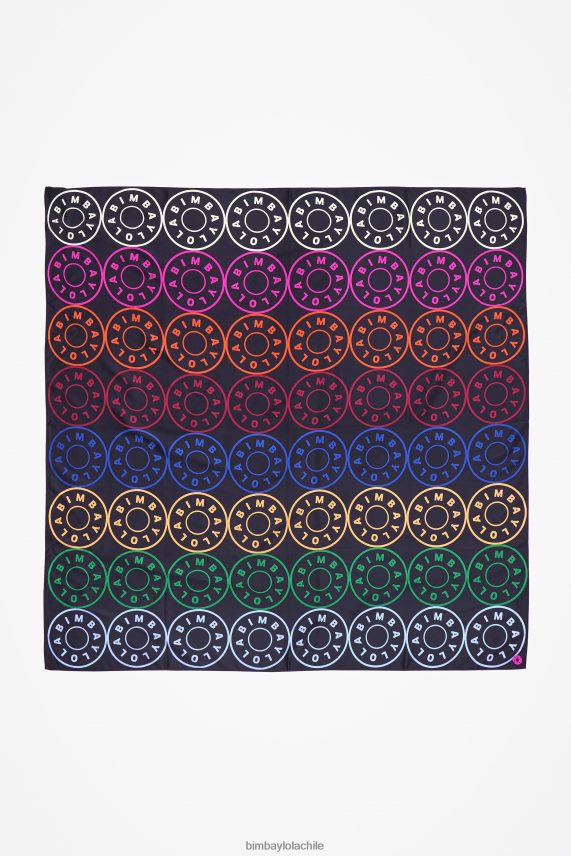 Bimba Y Lola bufanda con logo PT6884626 accesorios negro