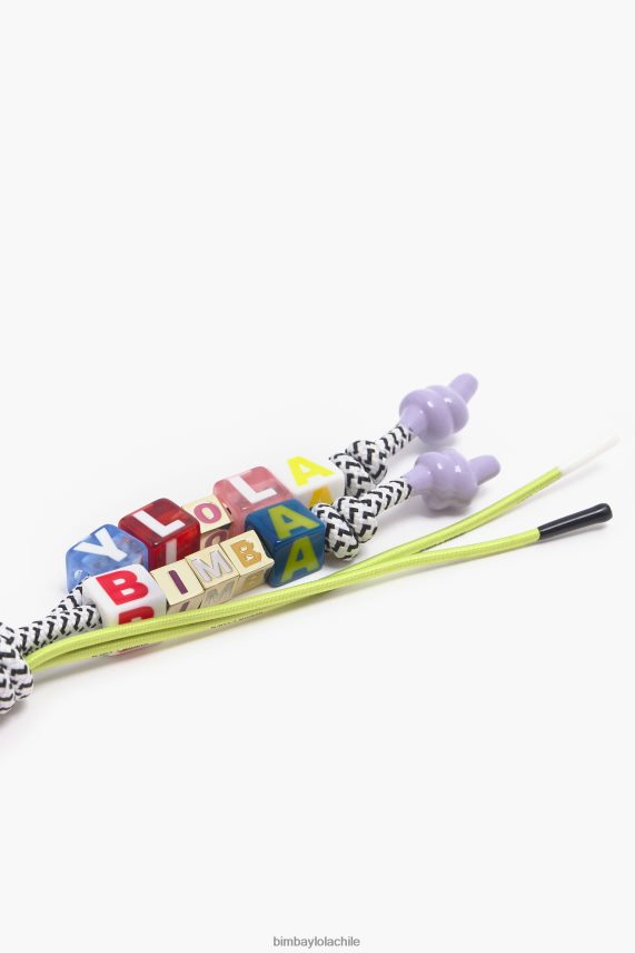 Bimba Y Lola llavero dados PT6884942 accesorios blanco