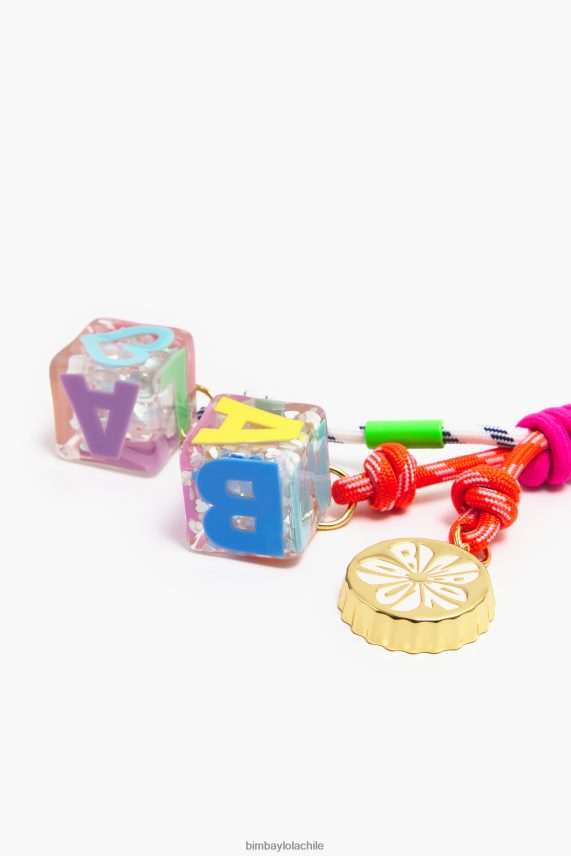 Bimba Y Lola llavero dados PT6884945 accesorios transparente