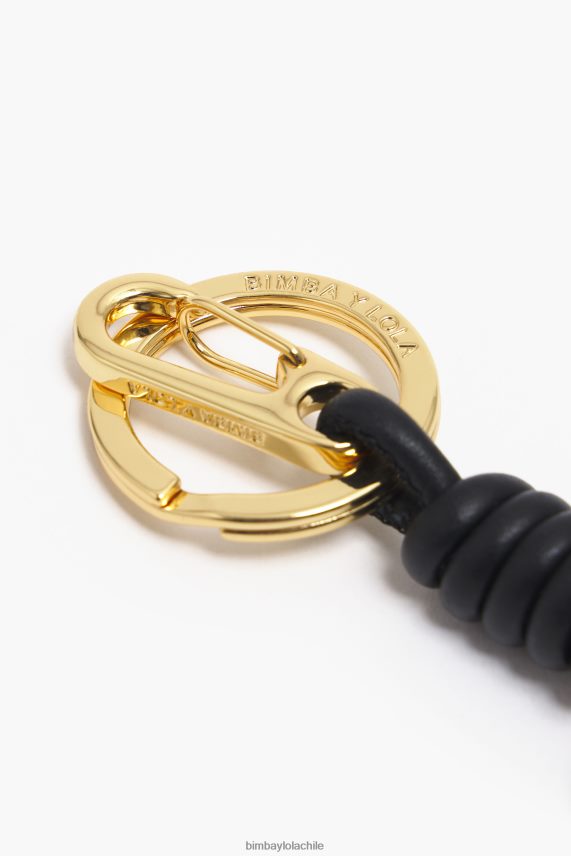 Bimba Y Lola llavero de corazón PT6884954 accesorios negro