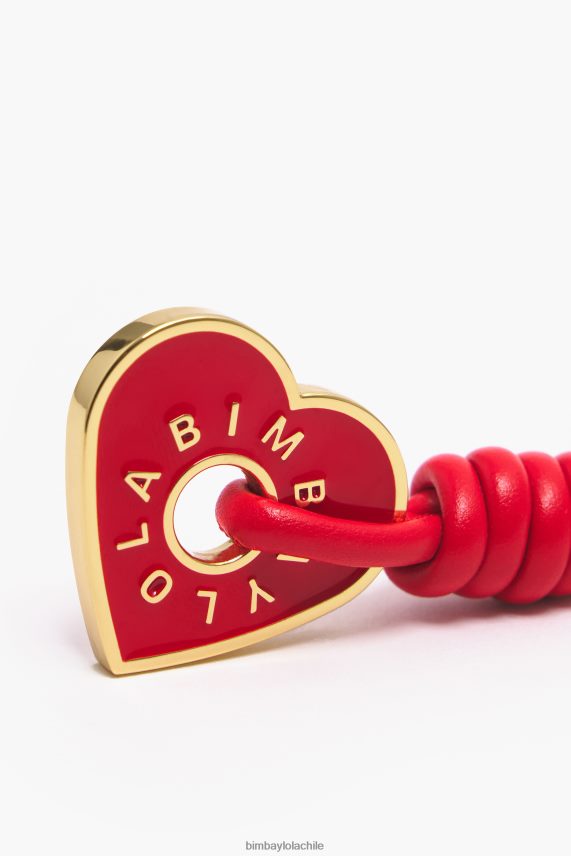 Bimba Y Lola llavero de corazón PT6884955 accesorios rojo
