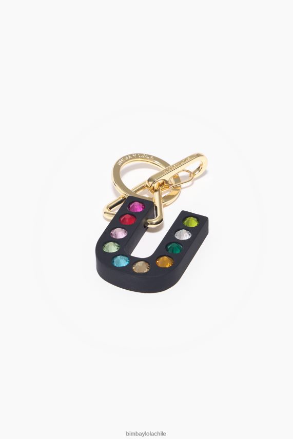 Bimba Y Lola llavero de silicona con letras PT68841191 accesorios tu