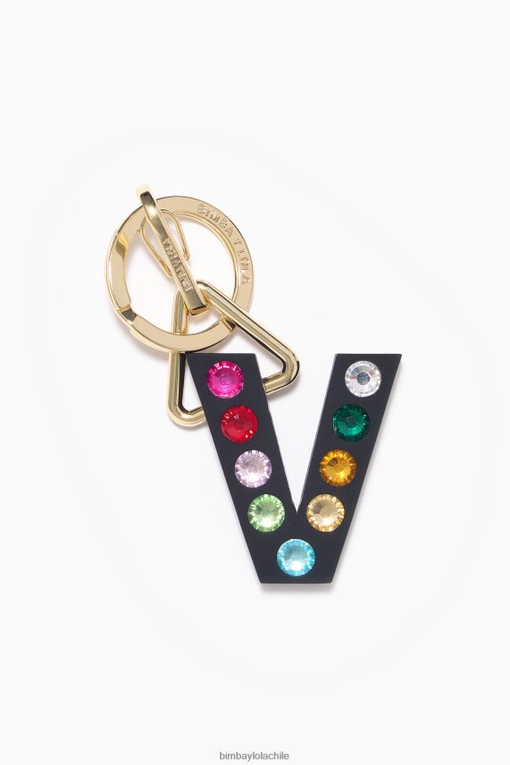 Bimba Y Lola llavero de silicona con letras PT68841192 accesorios v