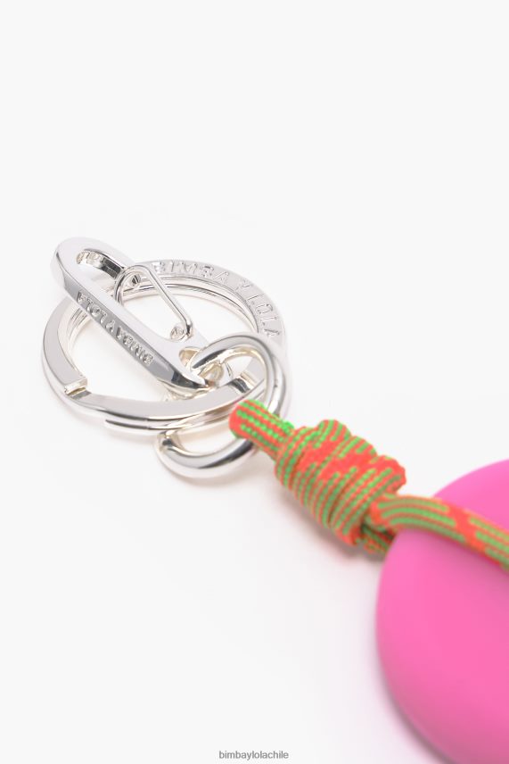 Bimba Y Lola llavero de silicona con logo PT6884952 accesorios naranja