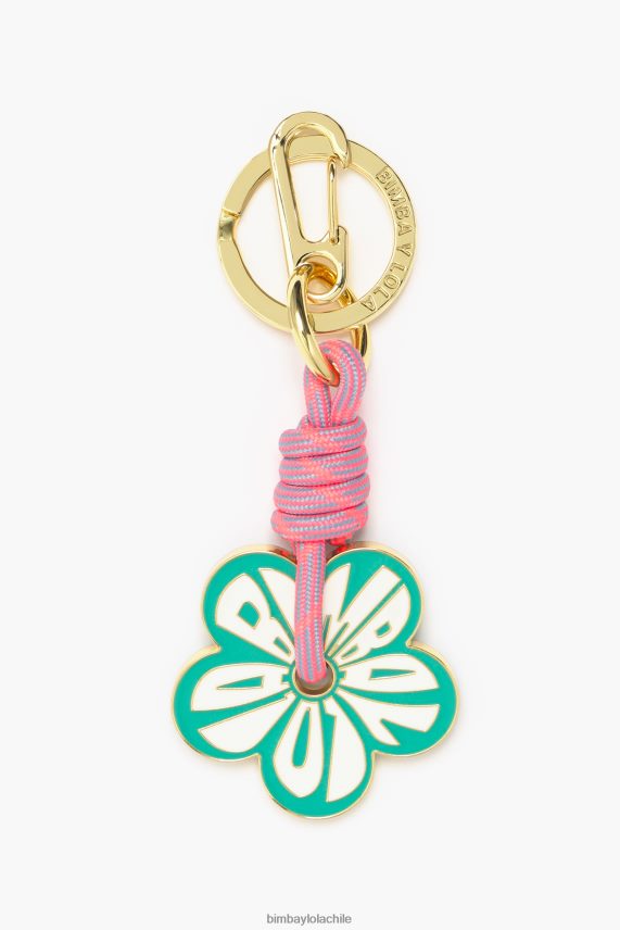 Bimba Y Lola llavero flor PT6884949 accesorios azul