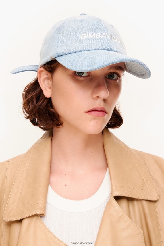 Bimba Y Lola gorra con logo PT6884869 accesorios mezclilla