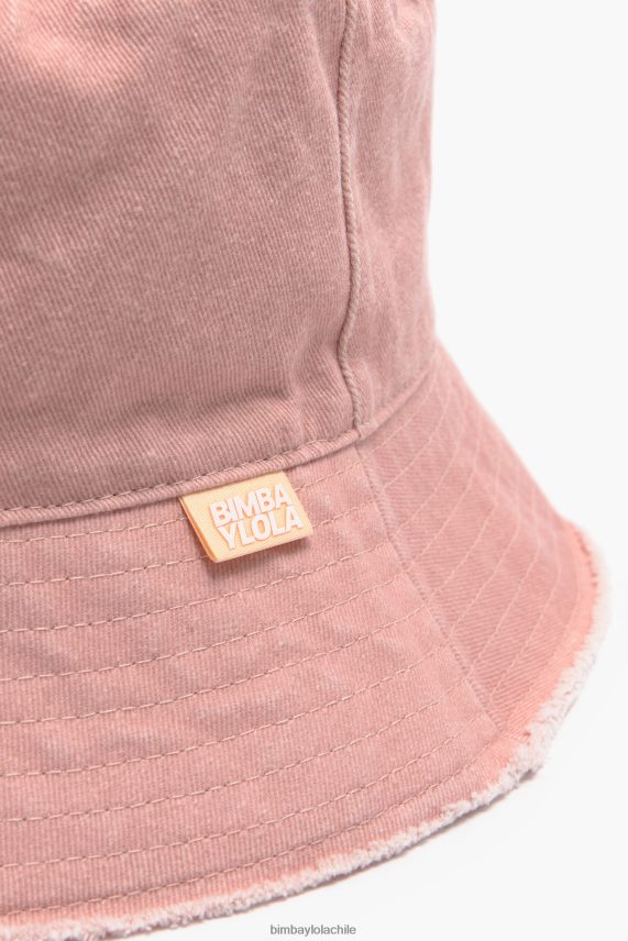 Bimba Y Lola sombrero de pescador lavado PT6884860 accesorios rosa