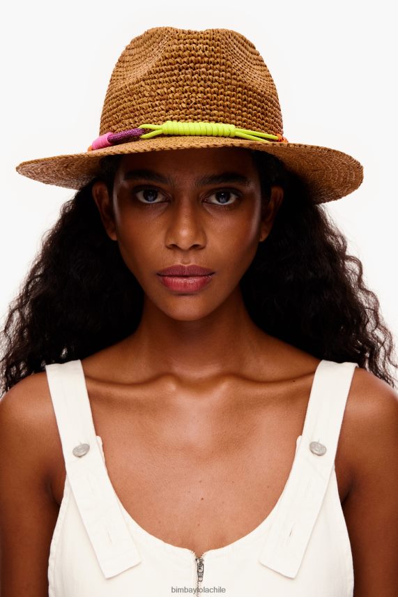 Bimba Y Lola sombrero de rafia PT6884862 accesorios broncearse