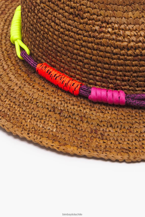 Bimba Y Lola sombrero de rafia PT6884862 accesorios broncearse
