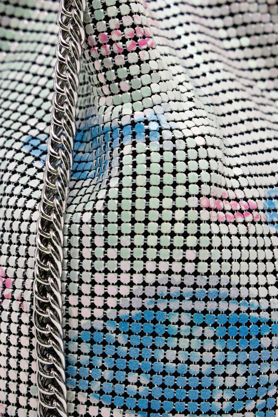 Bimba Y Lola bolsa bombonera de malla estampada PT6884144 accesorios pez