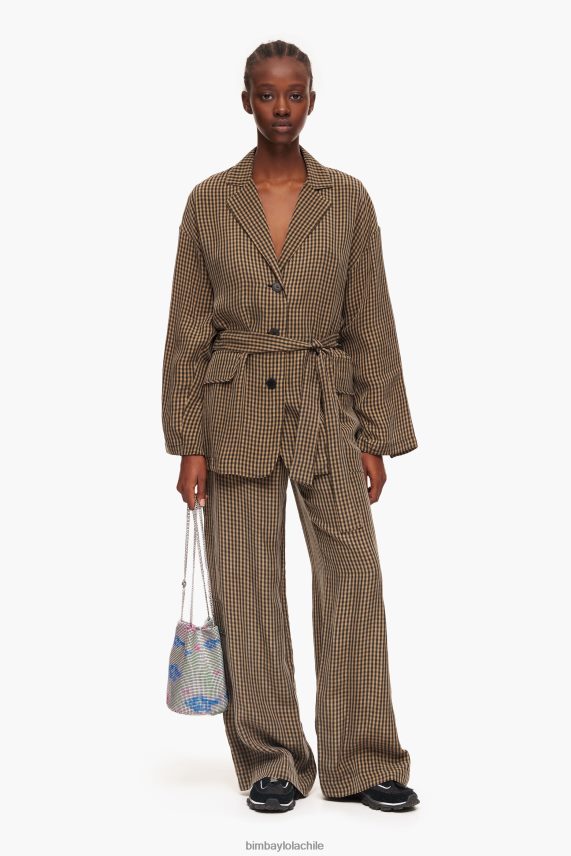 Bimba Y Lola bolsa bombonera de malla estampada PT6884144 accesorios pez