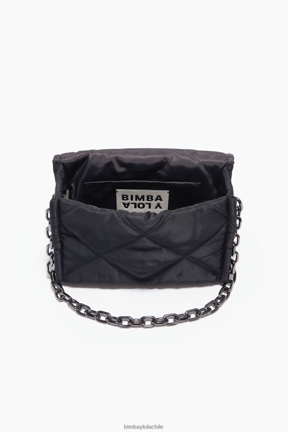 Bimba Y Lola bandolera de nailon con solapa PT6884106 accesorios negro