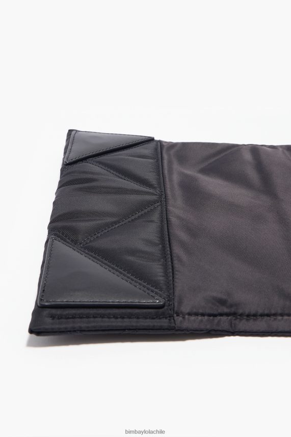 Bimba Y Lola bandolera de nailon con solapa PT6884106 accesorios negro