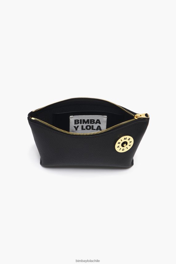Bimba Y Lola bandolera trapecio de piel PT688412 accesorios negro