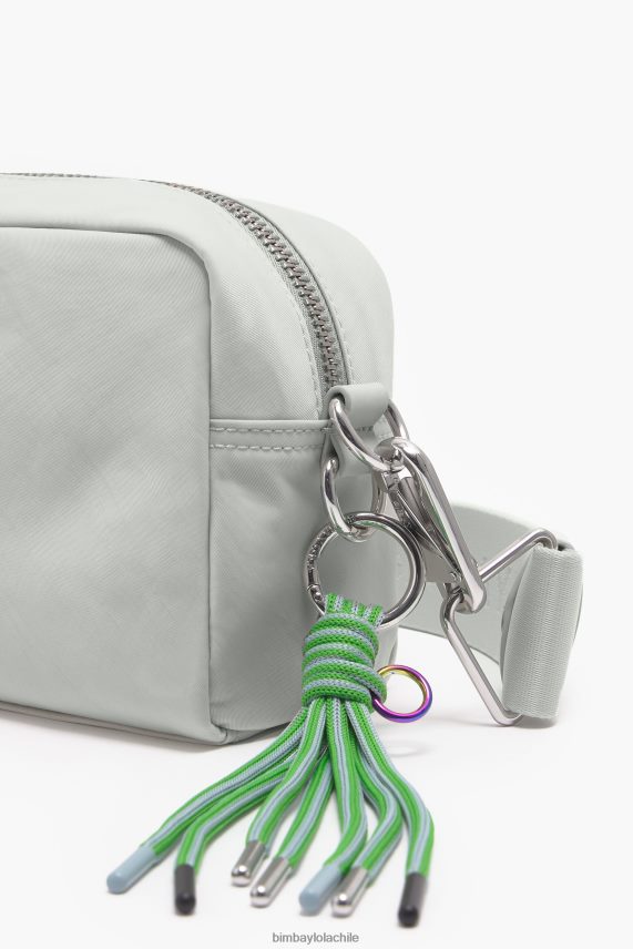 Bimba Y Lola bolsa crossbody de nailon PT688425 accesorios gris hielo