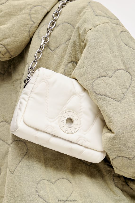 Bimba Y Lola bolsa crossbody de nailon PT688438 accesorios hueso