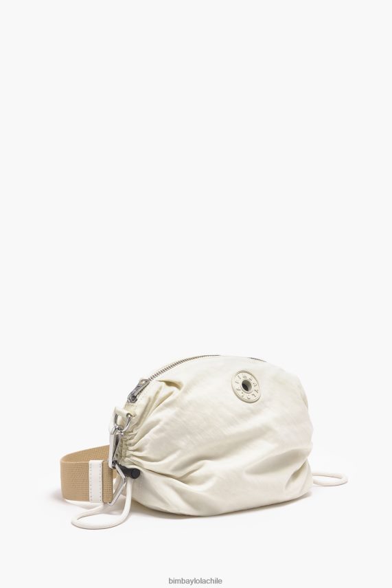 Bimba Y Lola bolsa crossbody fruncida de nailon PT688491 accesorios piedra
