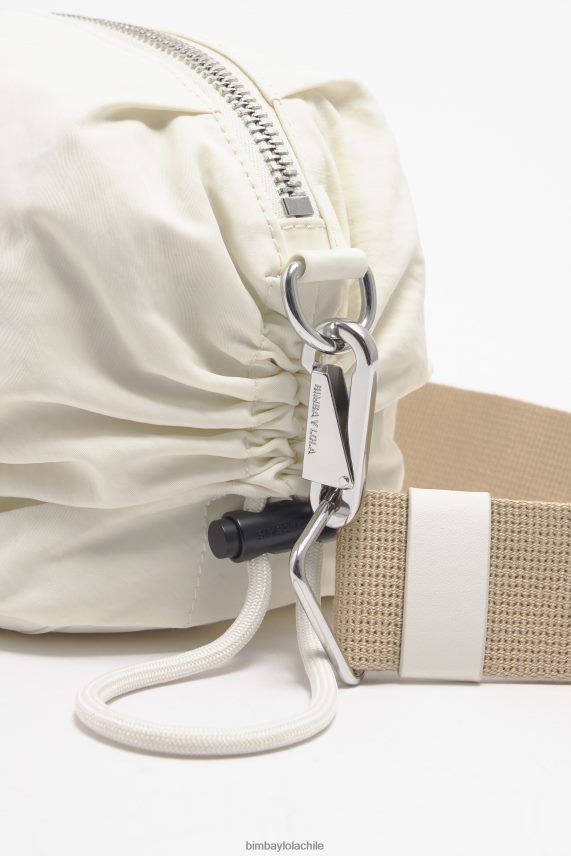 Bimba Y Lola bolsa crossbody fruncida de nailon PT688491 accesorios piedra