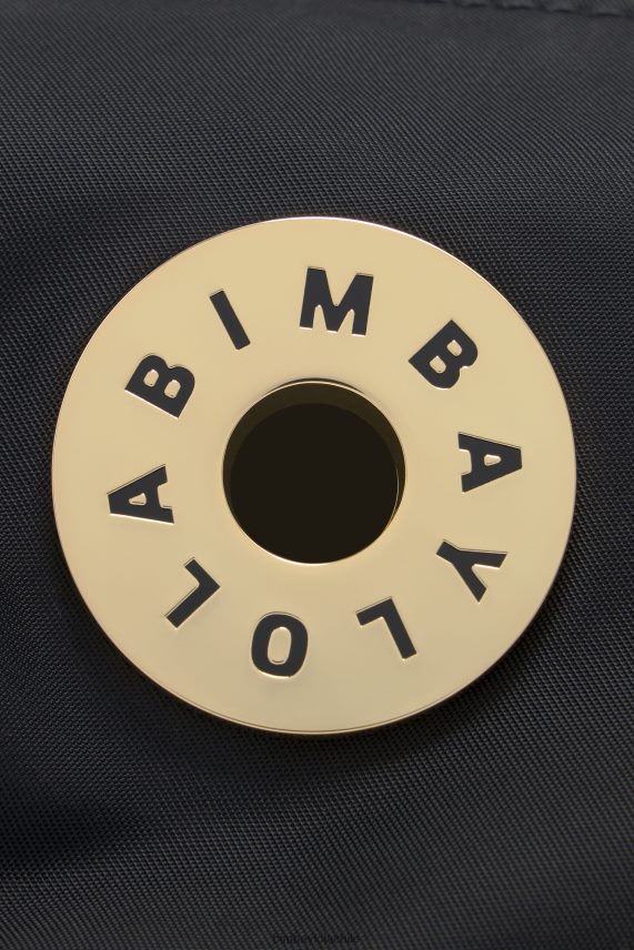 Bimba Y Lola bolsa crossbody fruncida de nailon PT688492 accesorios negro