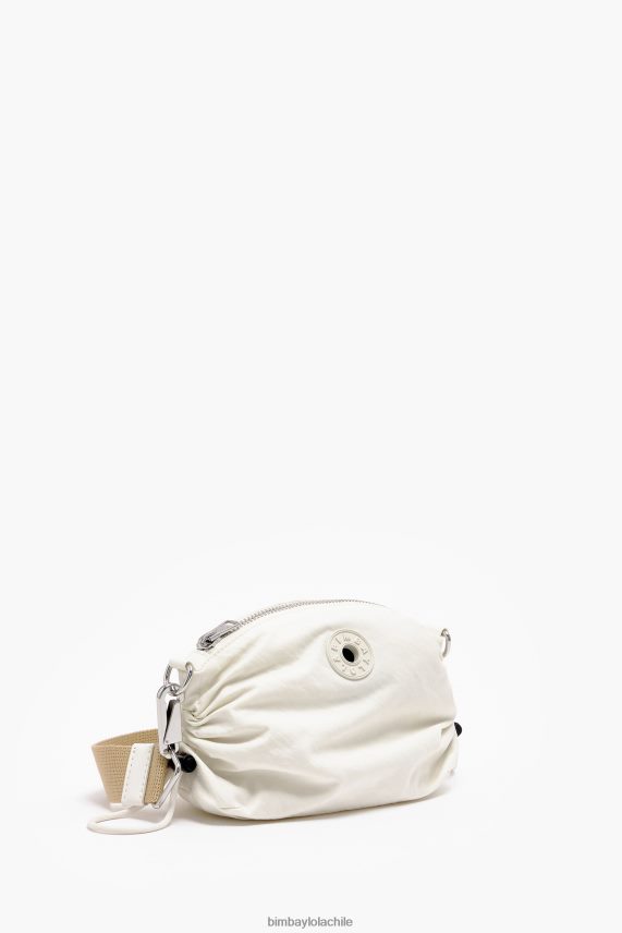 Bimba Y Lola bolsa crossbody fruncida de nailon PT688493 accesorios piedra