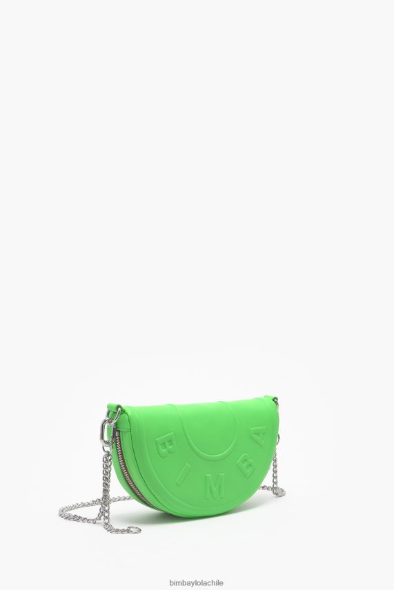 Bimba Y Lola bolso chimo de piel PT688467 accesorios verde neón