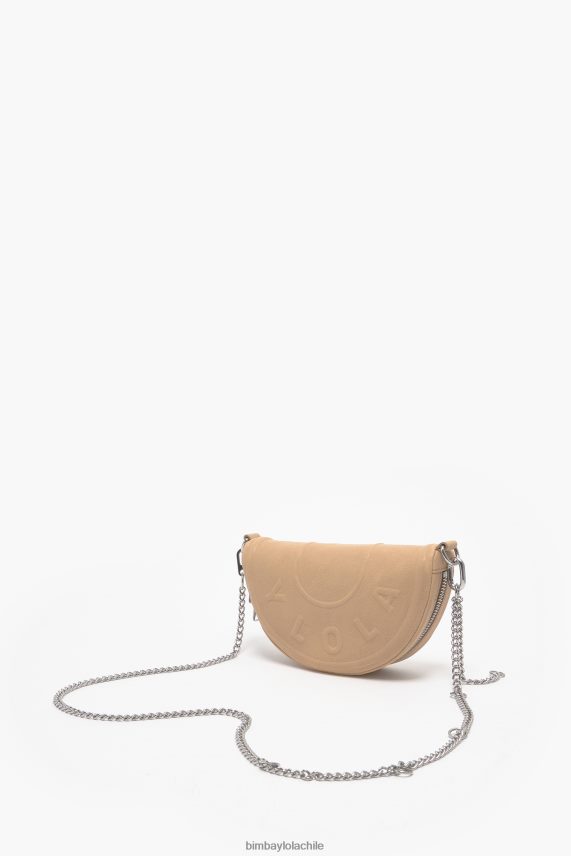 Bimba Y Lola bolso chimo de piel PT688468 accesorios arena