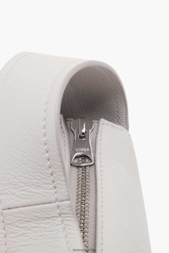 Bimba Y Lola bolso hobo de piel PT688450 accesorios gris