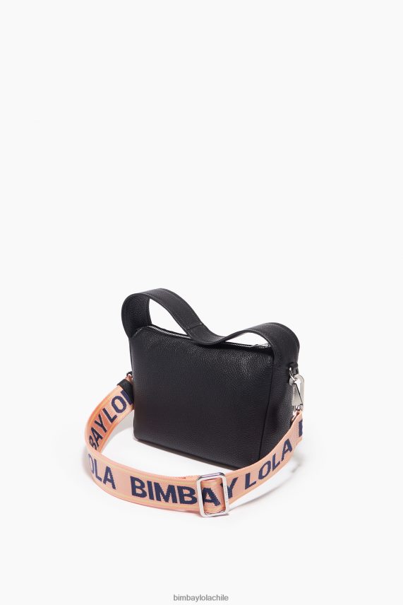 Bimba Y Lola bolso hobo de piel PT688451 accesorios negro