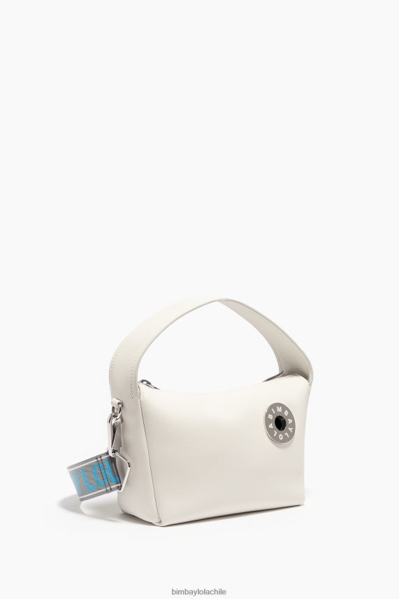 Bimba Y Lola bolso hobo de piel PT688452 accesorios blanco