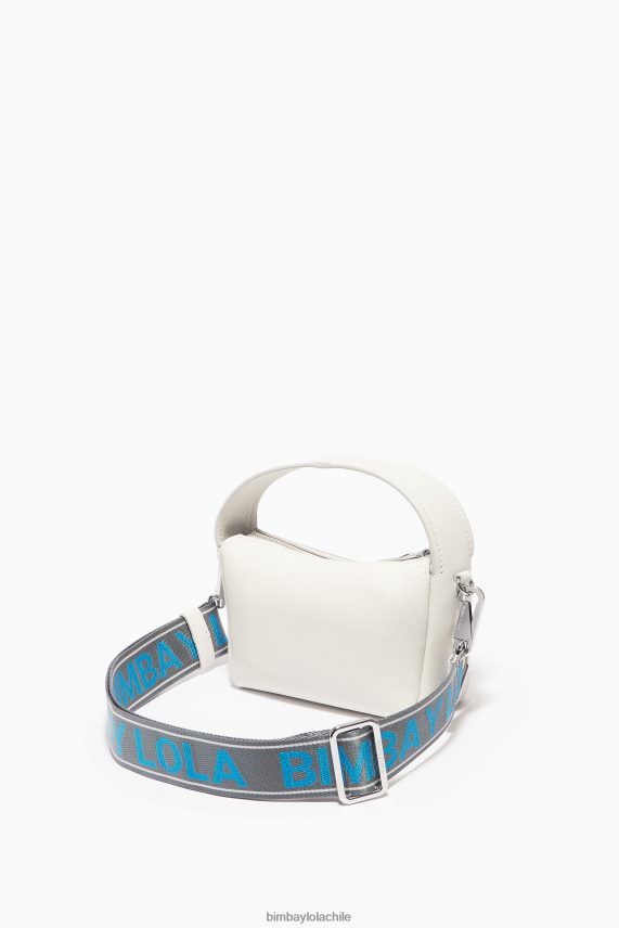 Bimba Y Lola bolso hobo de piel PT688453 accesorios blanco