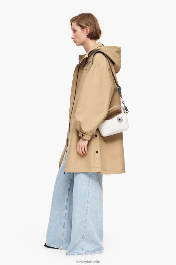 Bimba Y Lola bolso hobo de piel PT688453 accesorios blanco