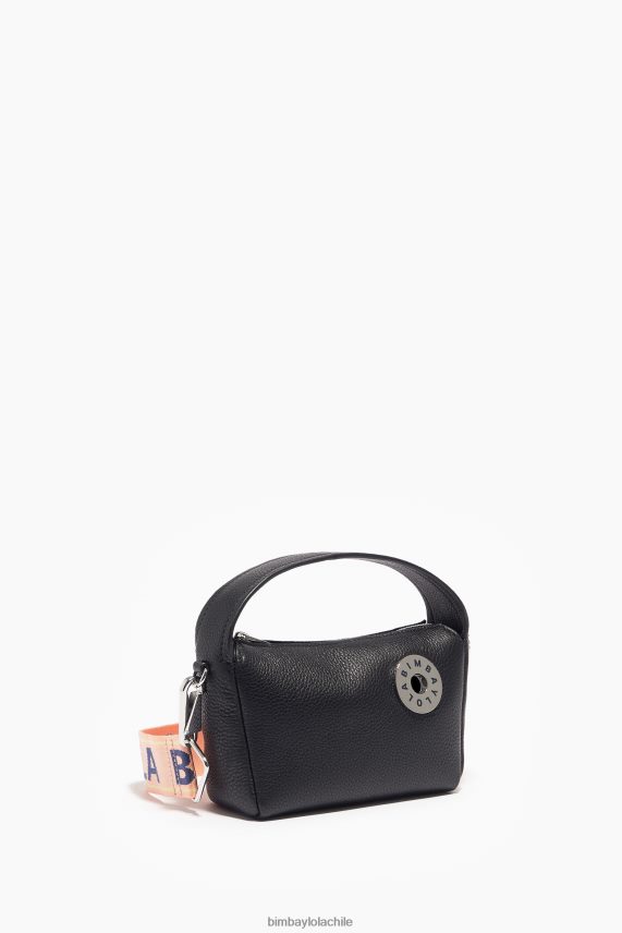 Bimba Y Lola bolso hobo de piel PT688454 accesorios negro