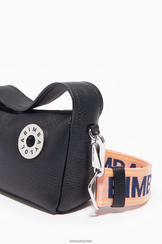 Bimba Y Lola bolso hobo de piel PT688454 accesorios negro