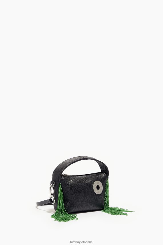 Bimba Y Lola bolso hobo de piel PT688462 accesorios negro