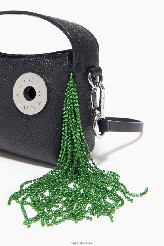 Bimba Y Lola bolso hobo de piel PT688462 accesorios negro