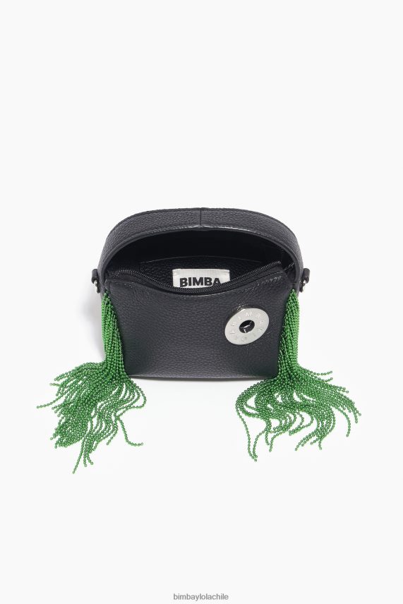 Bimba Y Lola bolso hobo de piel PT688462 accesorios negro