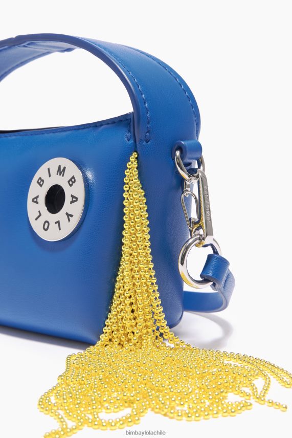 Bimba Y Lola bolso hobo de piel PT688463 accesorios azul eléctrico