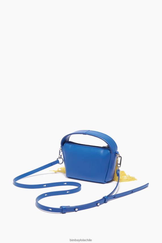 Bimba Y Lola bolso hobo de piel PT688463 accesorios azul eléctrico