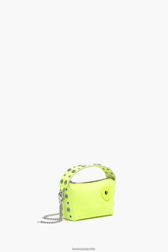 Bimba Y Lola bolso hobo de piel PT688464 accesorios amarillo