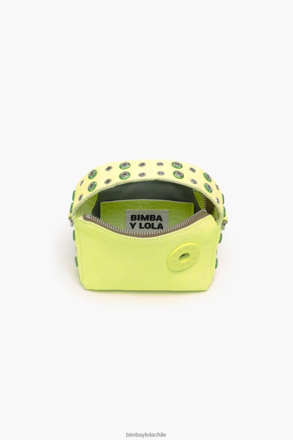 Bimba Y Lola bolso hobo de piel PT688464 accesorios amarillo
