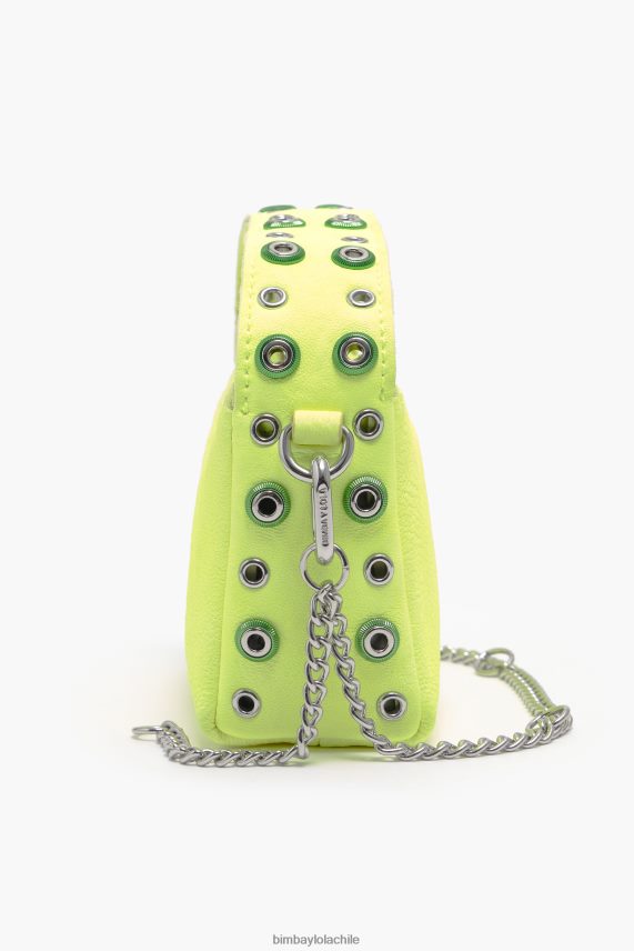 Bimba Y Lola bolso hobo de piel PT688464 accesorios amarillo