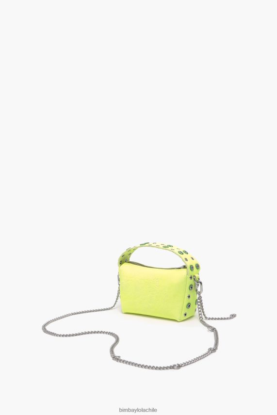 Bimba Y Lola bolso hobo de piel PT688464 accesorios amarillo