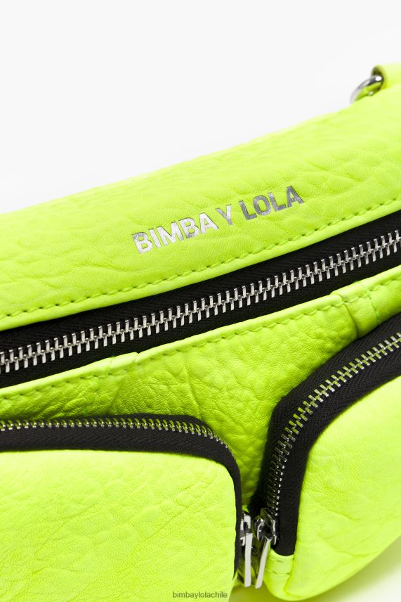 Bimba Y Lola riñonera de piel con bolsillo PT6884169 accesorios amarillo