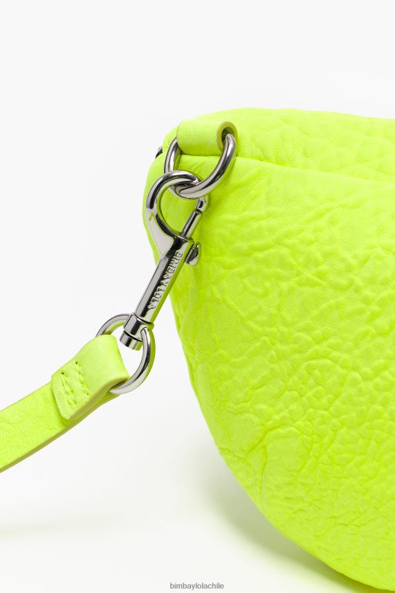 Bimba Y Lola riñonera de piel con bolsillo PT6884169 accesorios amarillo