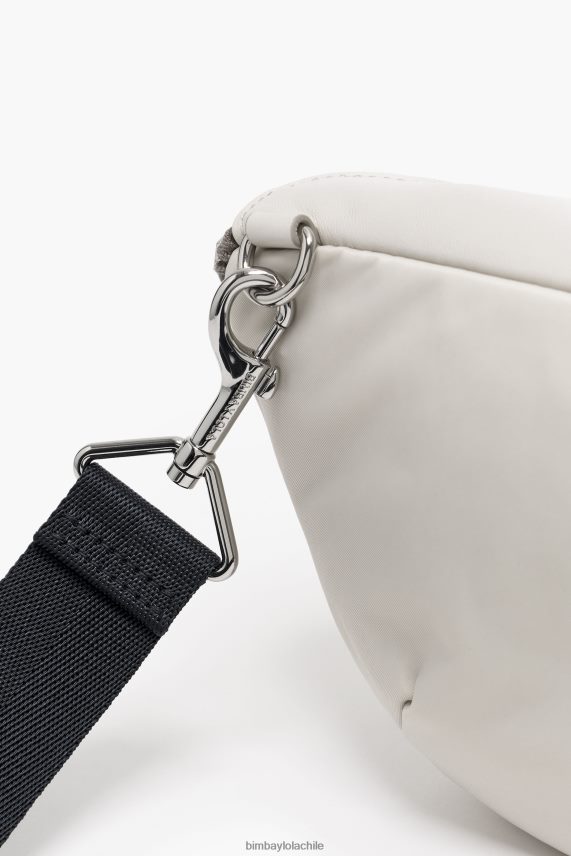 Bimba Y Lola riñonera de piel con bolsillo PT688419 accesorios blanco