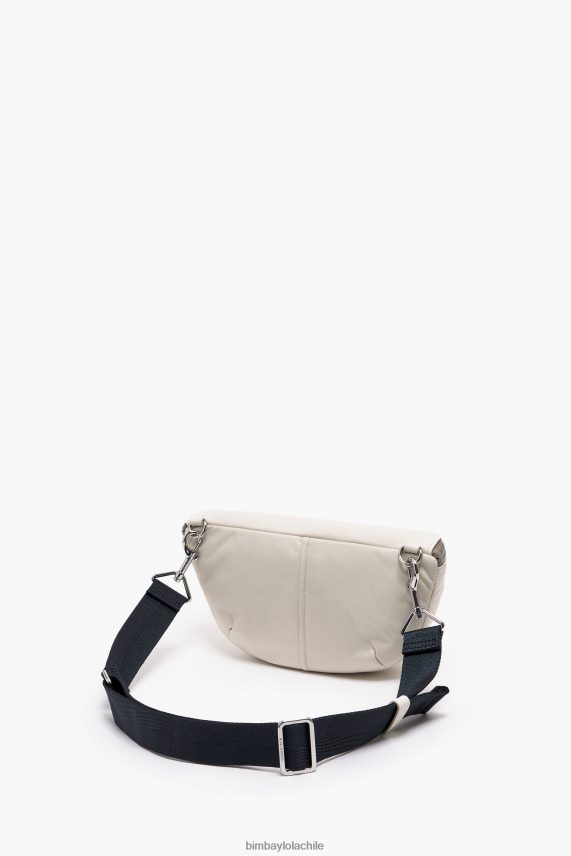 Bimba Y Lola riñonera de piel con bolsillo PT688419 accesorios blanco