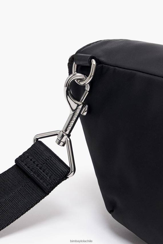 Bimba Y Lola riñonera de piel con bolsillo PT688420 accesorios negro