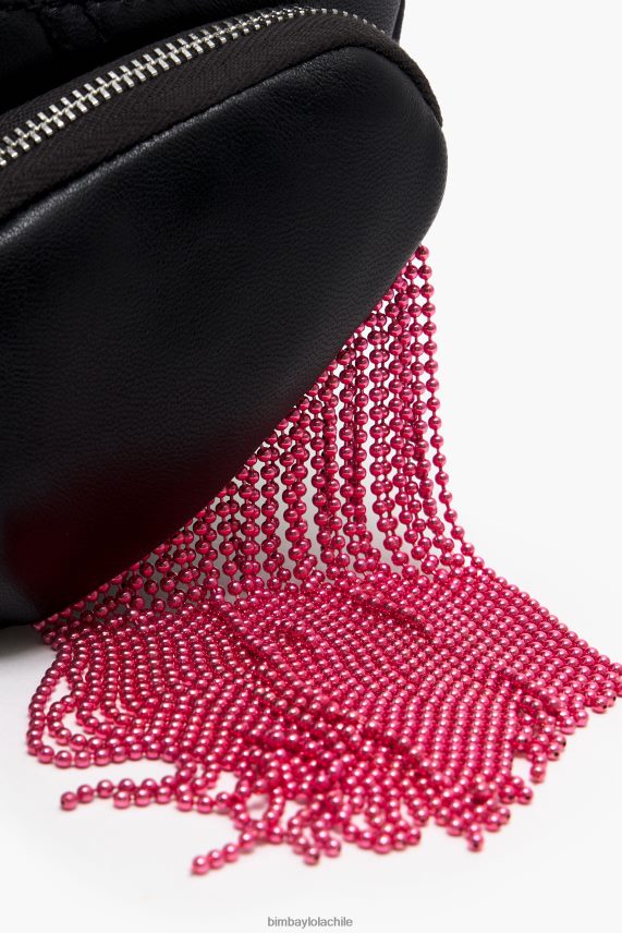 Bimba Y Lola riñonera de piel con bolsillo PT688421 accesorios negro