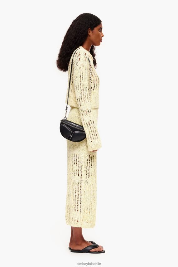 Bimba Y Lola riñonera de piel con bolsillo PT688424 accesorios negro