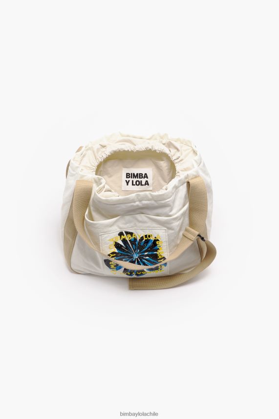 Bimba Y Lola bolso bombonera de nailon estampado PT6884129 accesorios piedra